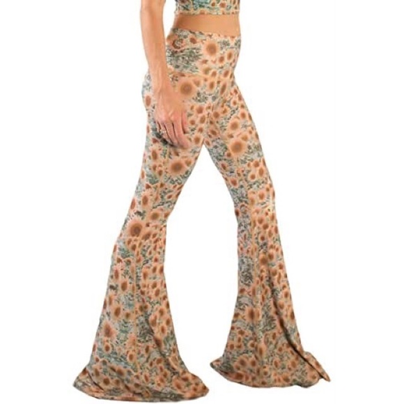 teeki Pants - Teeki bell bottoms sunflowers leggings
Made in USA (XS)